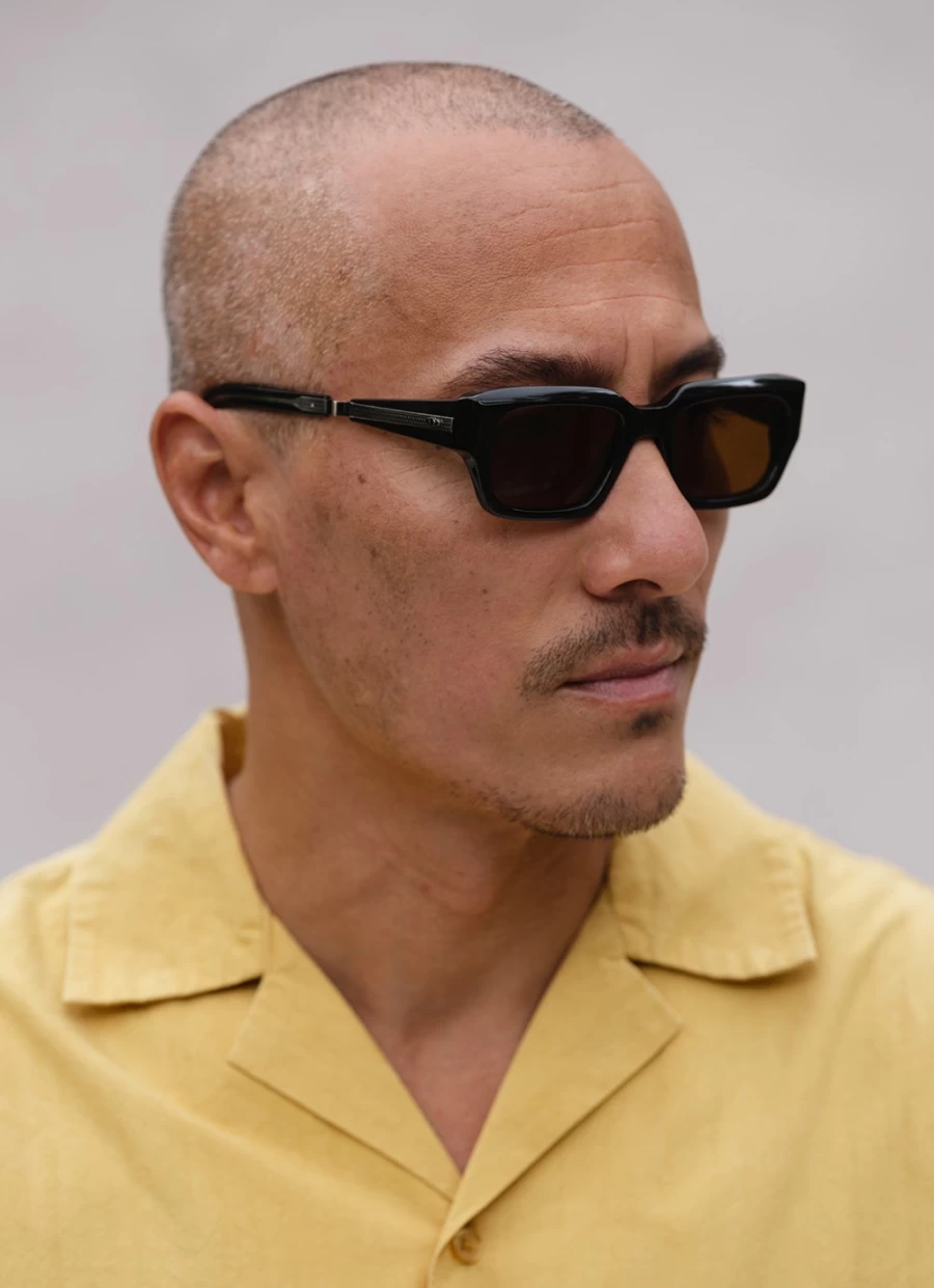 Garrett Leight Maverick S Sunglasses - Classic Aviator Style with UV Protection