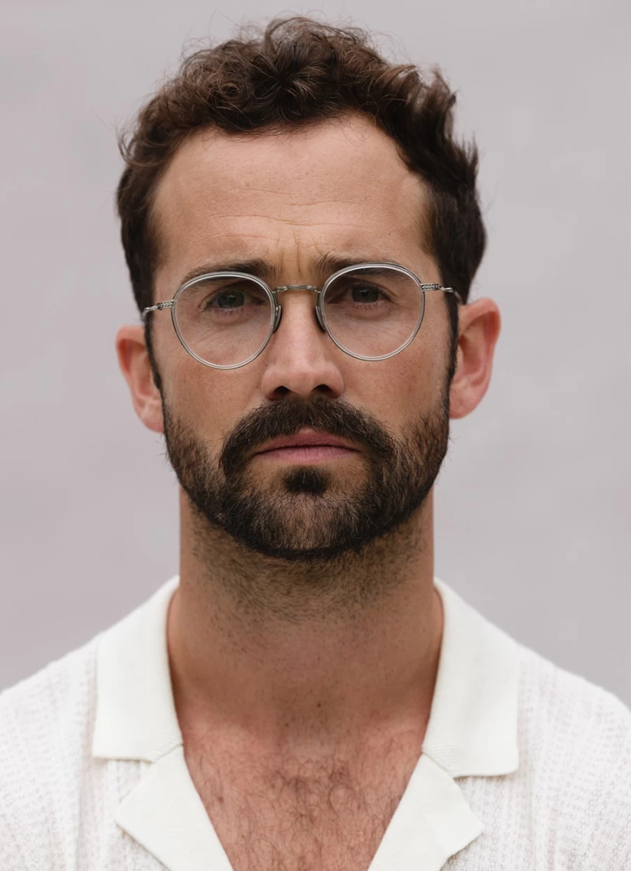 Garrett Leight Bristol C Eyeglasses - Classic Frame Style for Men & Women