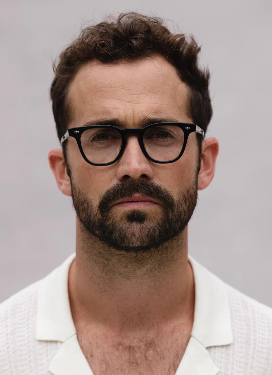 Garrett Leight Dean C Eyeglasses - Classic Acetate Frame for Men & Women