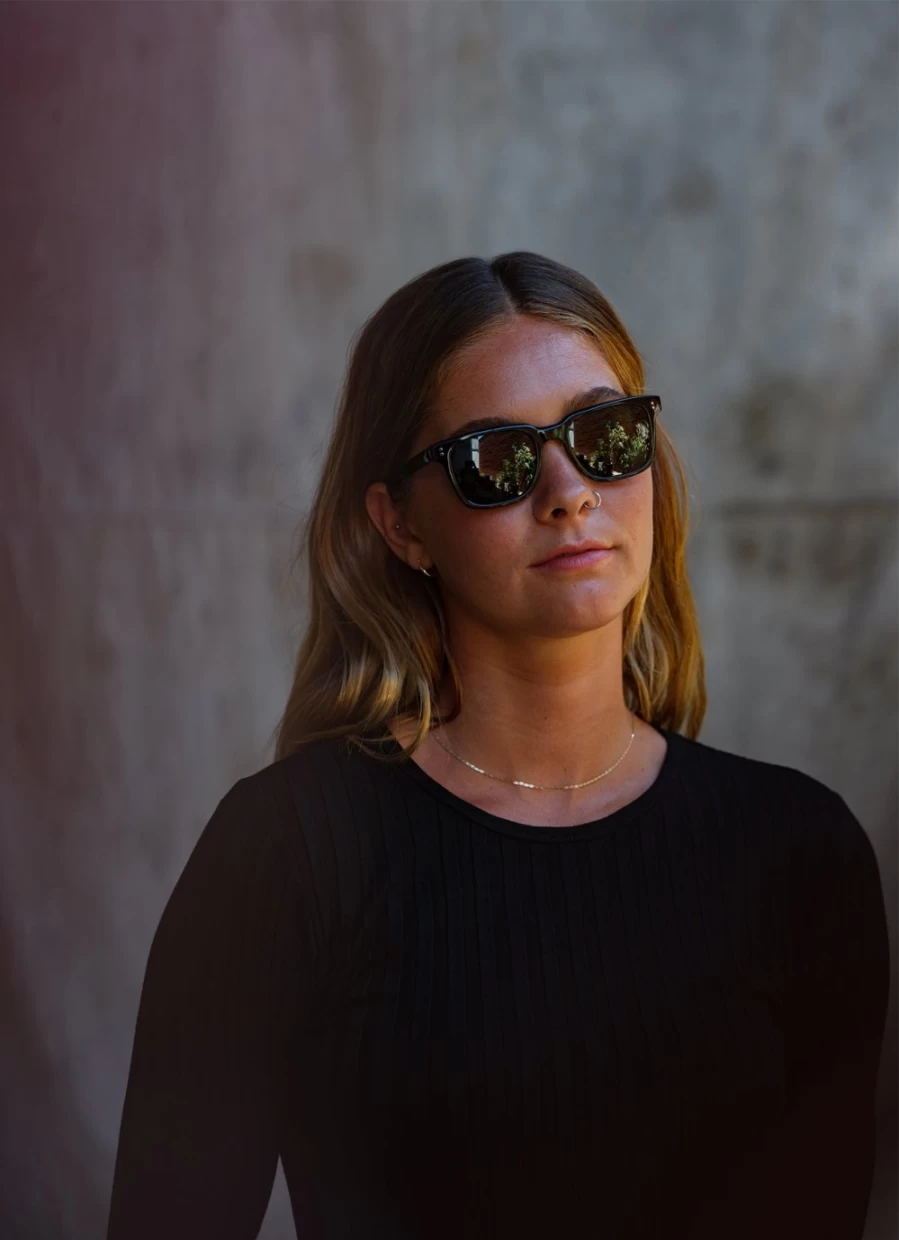 Garrett Leight Palladium Sun Sunglasses - Classic Aviator Style with UV Protection