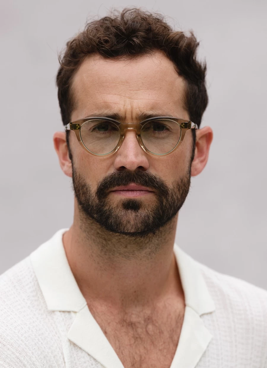 Garrett Leight Audrey C Eyeglasses - Classic Acetate Frame for Men & Women