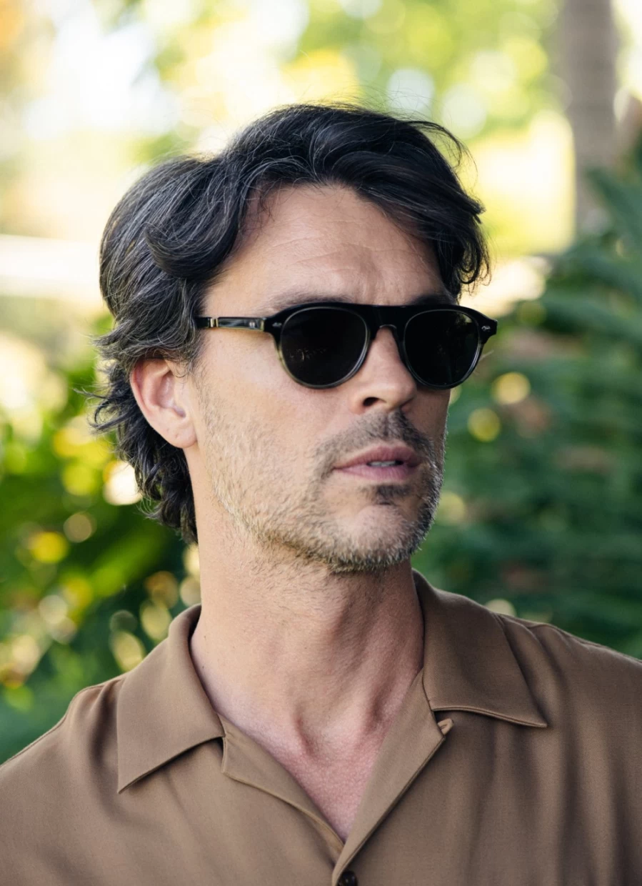 Garrett Leight Stahl S 时尚太阳镜 - 高端设计师品牌墨镜
