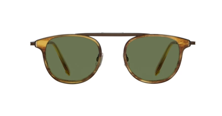 Garrett Leight Van Buren Combo Sunglasses – Classic Aviator Style with UV Protection
