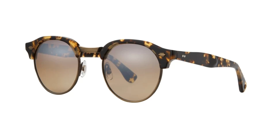 "Garrett Leight Oakwood Sun Sunglasses | Premium Oakwood Frame"