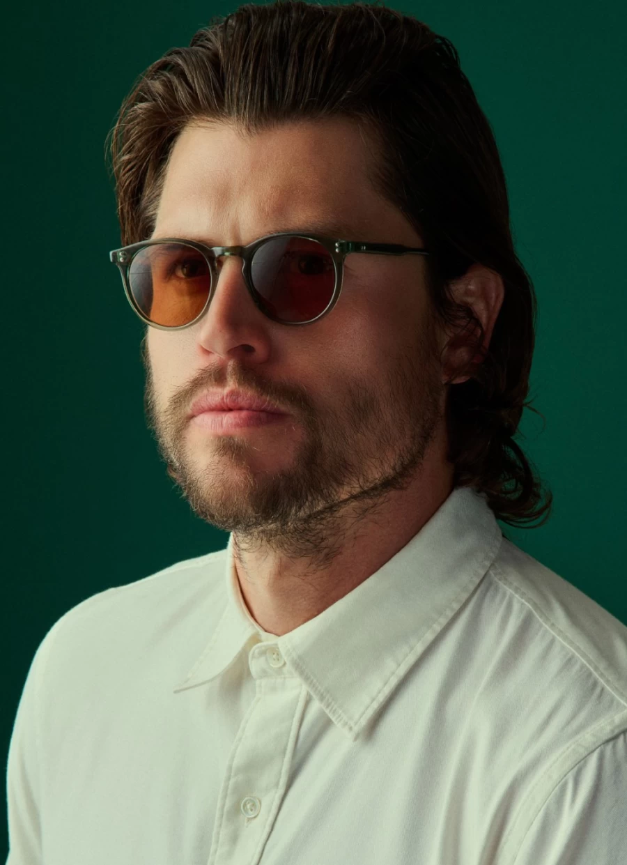 Garrett Leight Carlton Sun Eyeglasses - Classic Acetate Frame for Men & Women